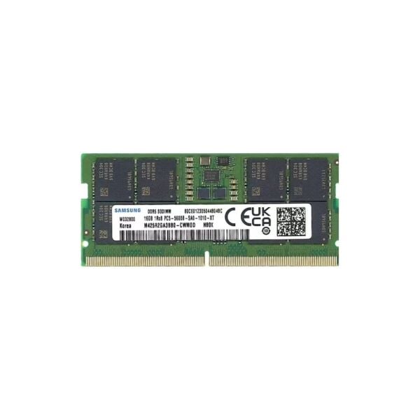 SAMSUNG 16GB 5600MHz DDR5 NOTEBOOK RAM BULK M425R2GA3BBO-CWMOM