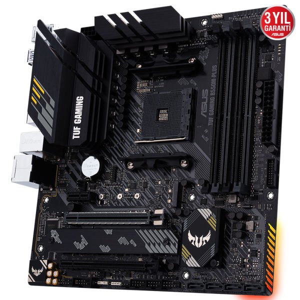 ASUS TUF GAMING B550M-PLUS 4xDDR4 2xM.2 AM4 ANAKART