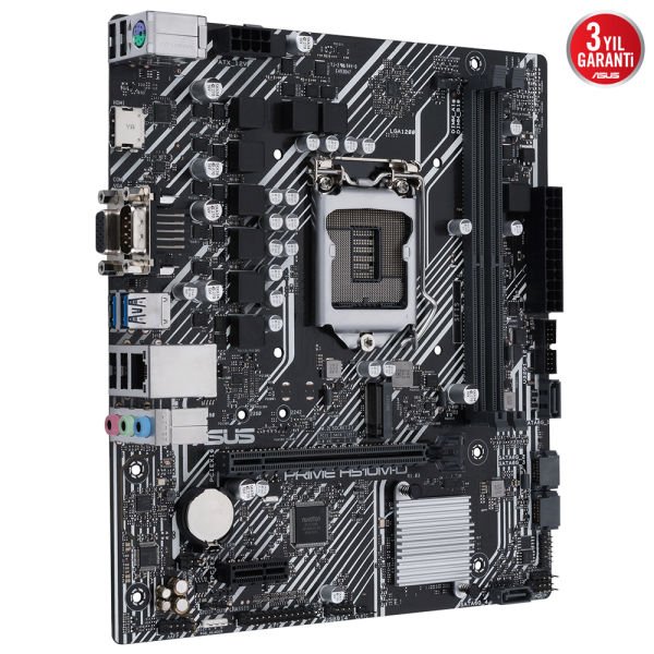 ASUS PRIME H510M-D 2xDDR4 1xM.2 1xGLAN 1xCOM PORT 1200Pin ANAKART