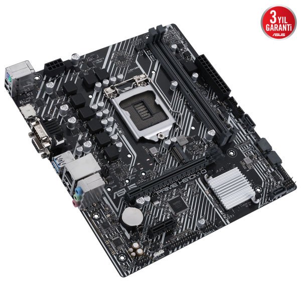 ASUS PRIME H510M-D 2xDDR4 1xM.2 1xGLAN 1xCOM PORT 1200Pin ANAKART
