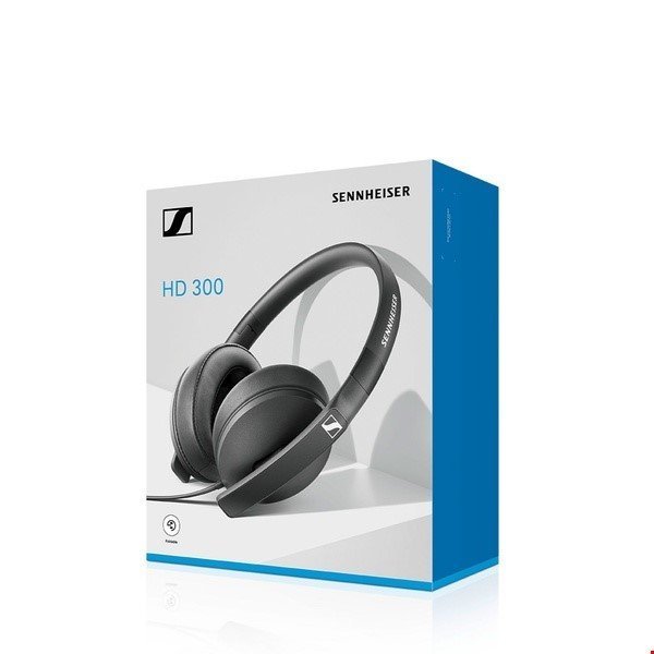 Sennheiser HD 300 Siyah Kulak Üstü Kulaklık
