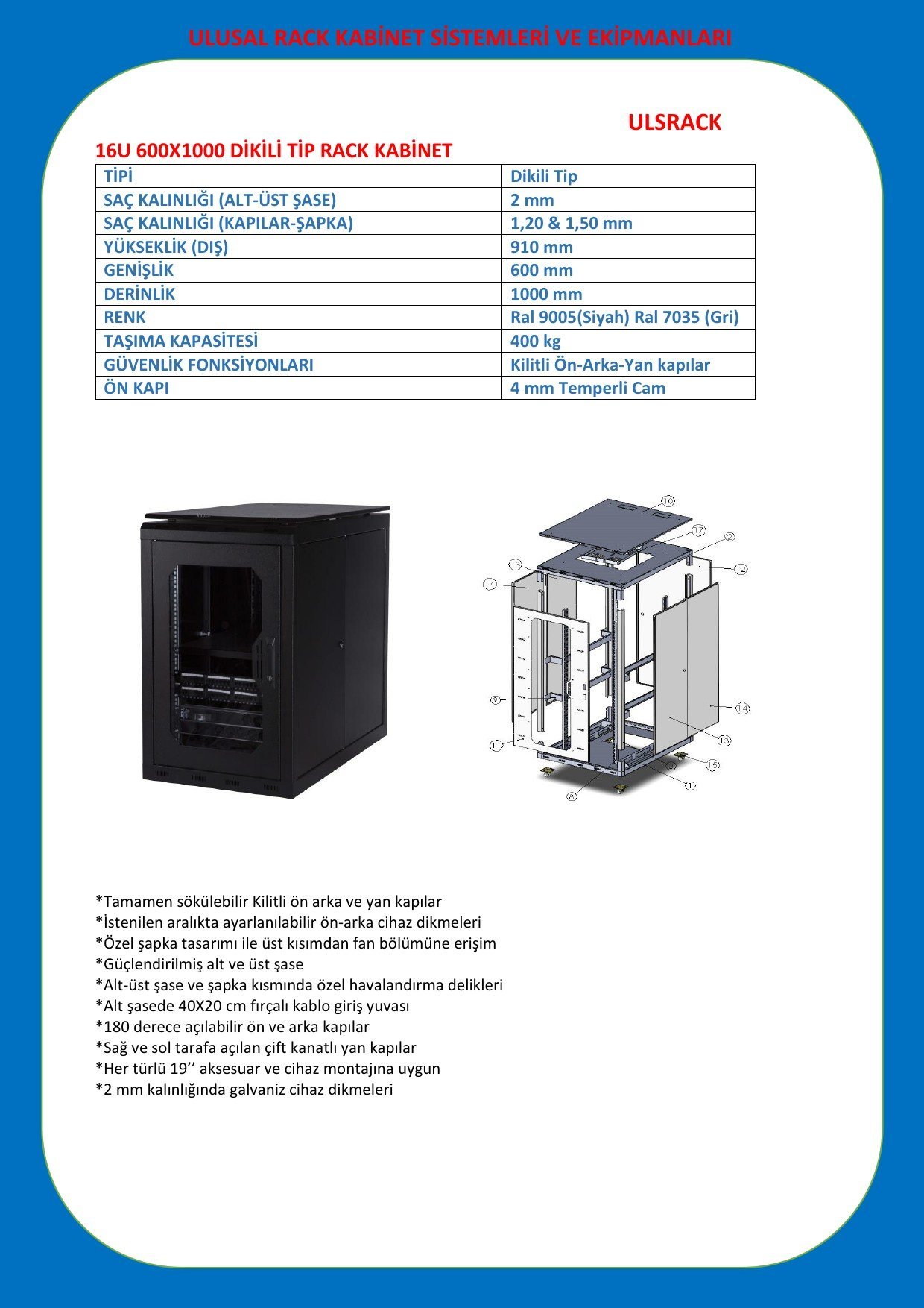 16U-600X1000-Rack-Kabinet