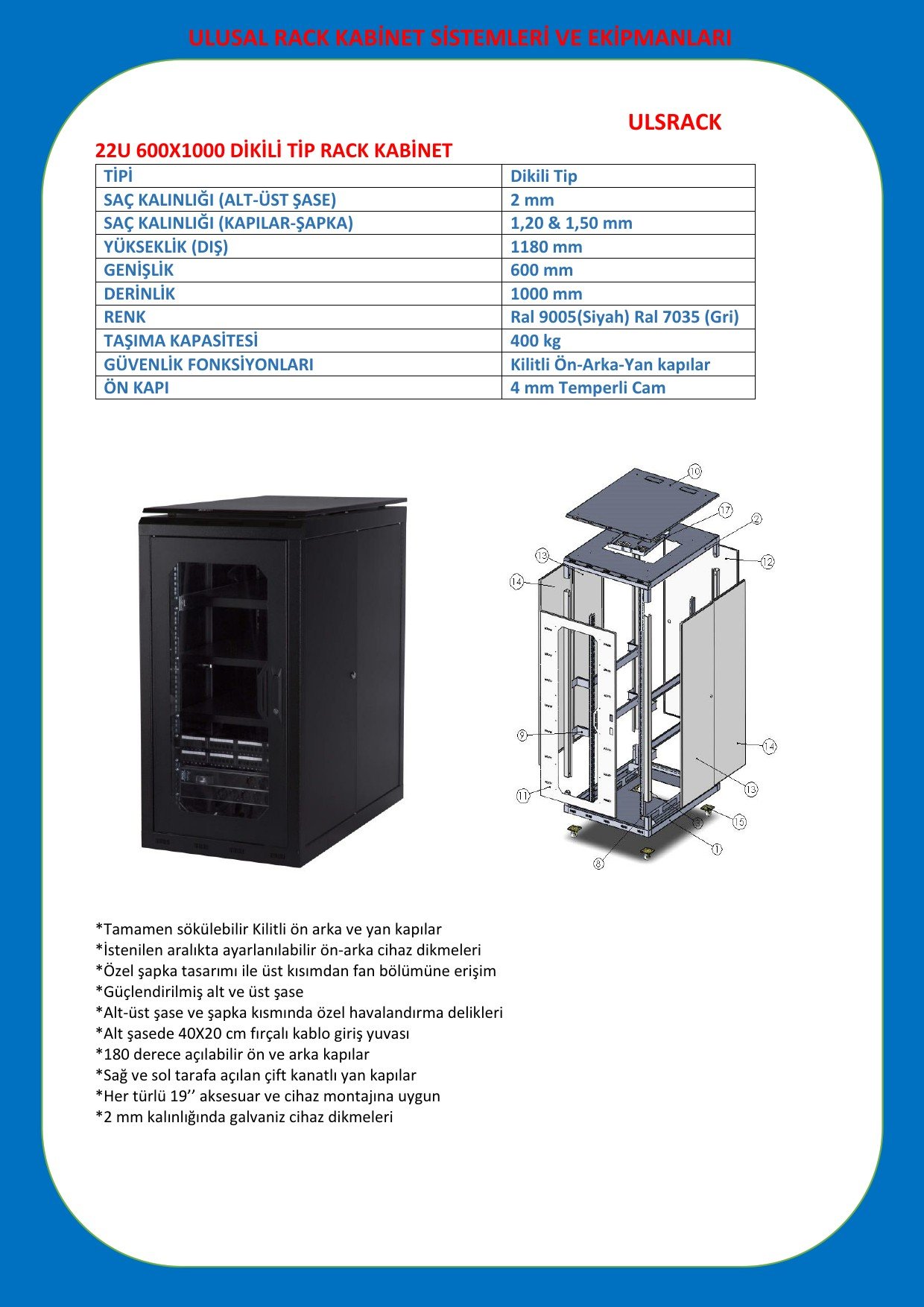 22U-600X1000-Rack-Kabinet