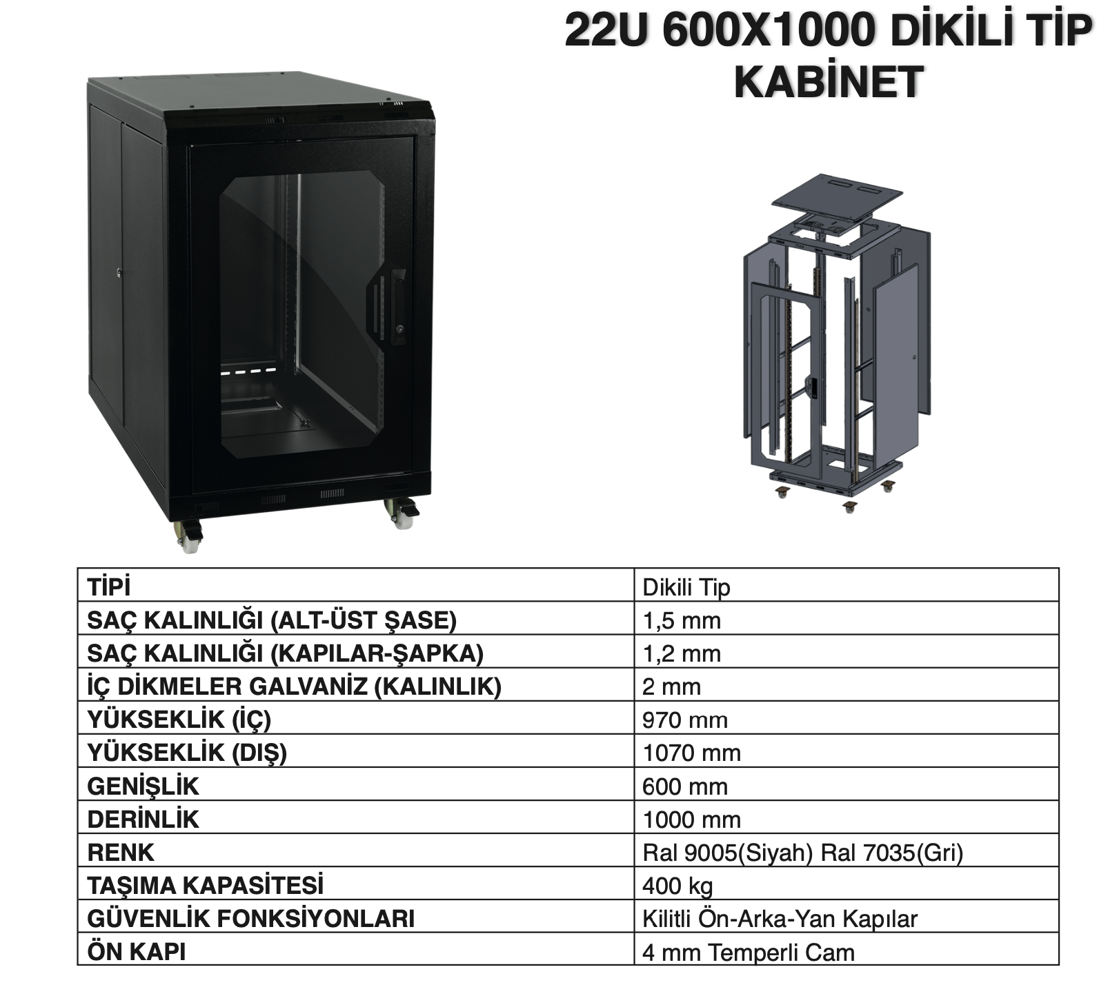 22u 600x1000 kabinet