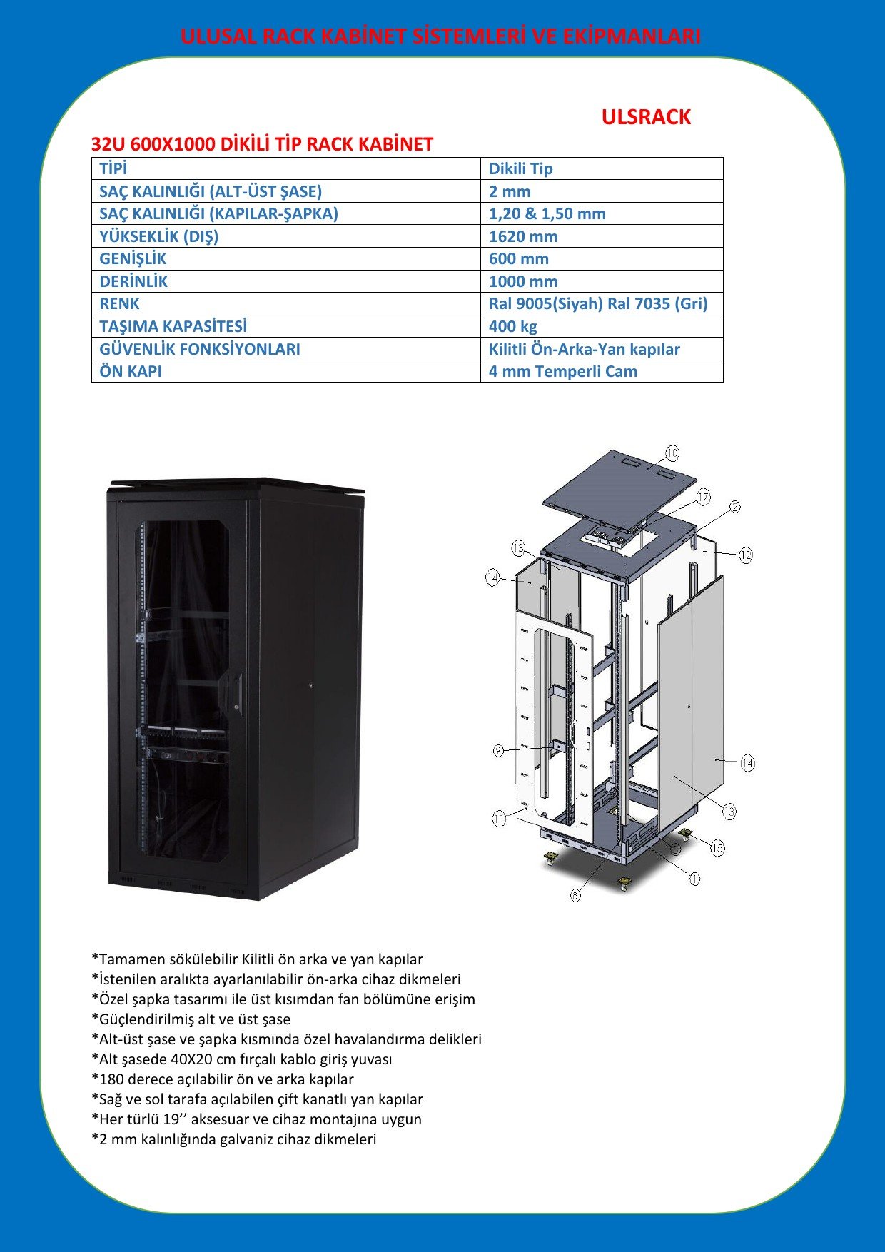 32U-600X1000-Rack-Kabinet