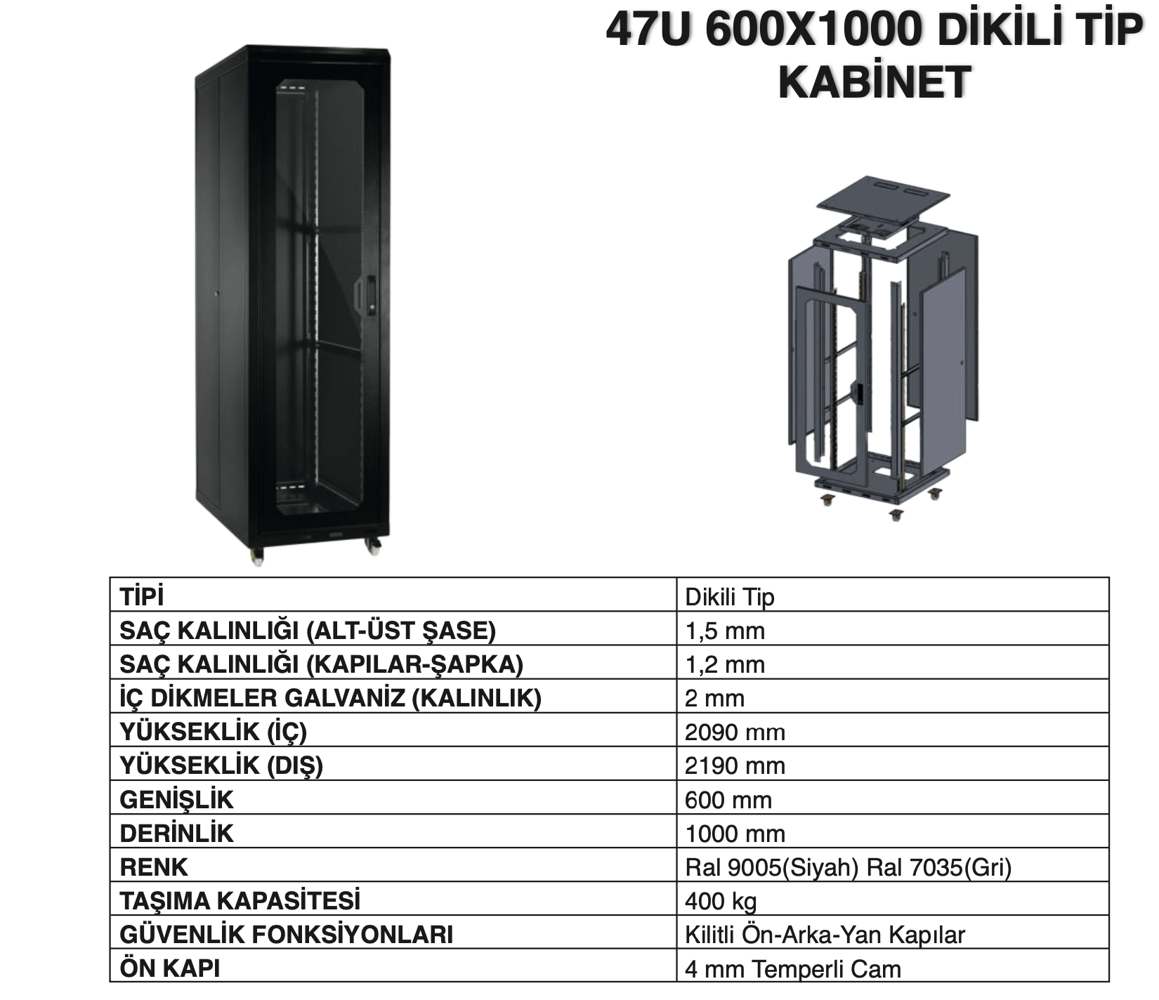 47U 600x1000 Kabinet