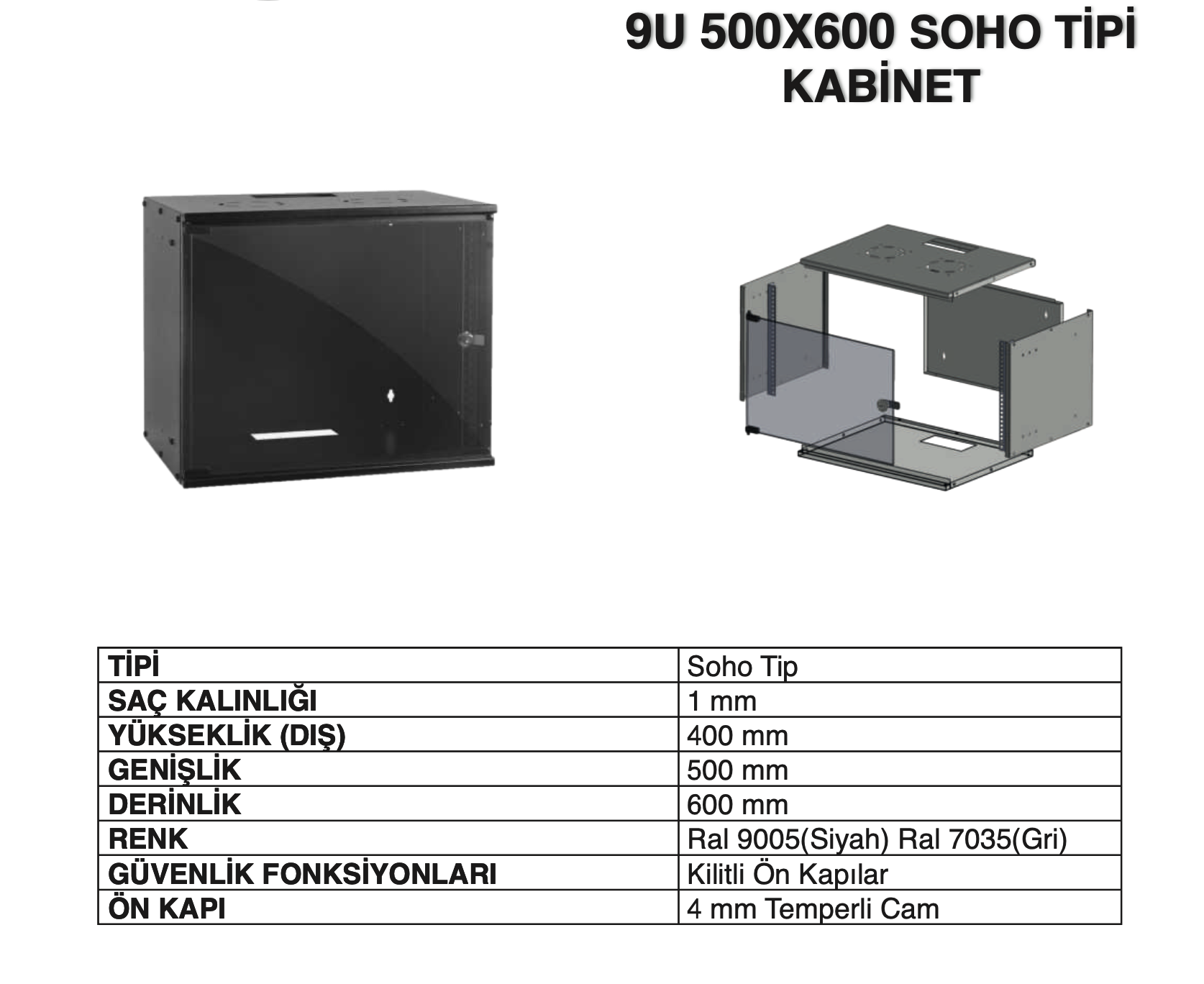 9U50x60 Kabinet