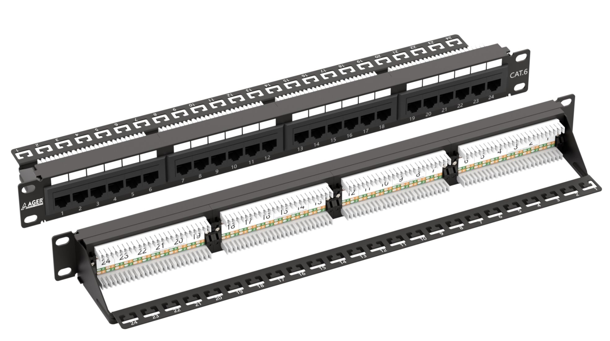 AGER AC-611-24E patch panel