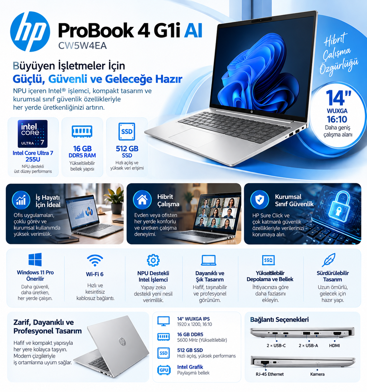 HP PROBOOK 4 G1i AI CW5W4EA 