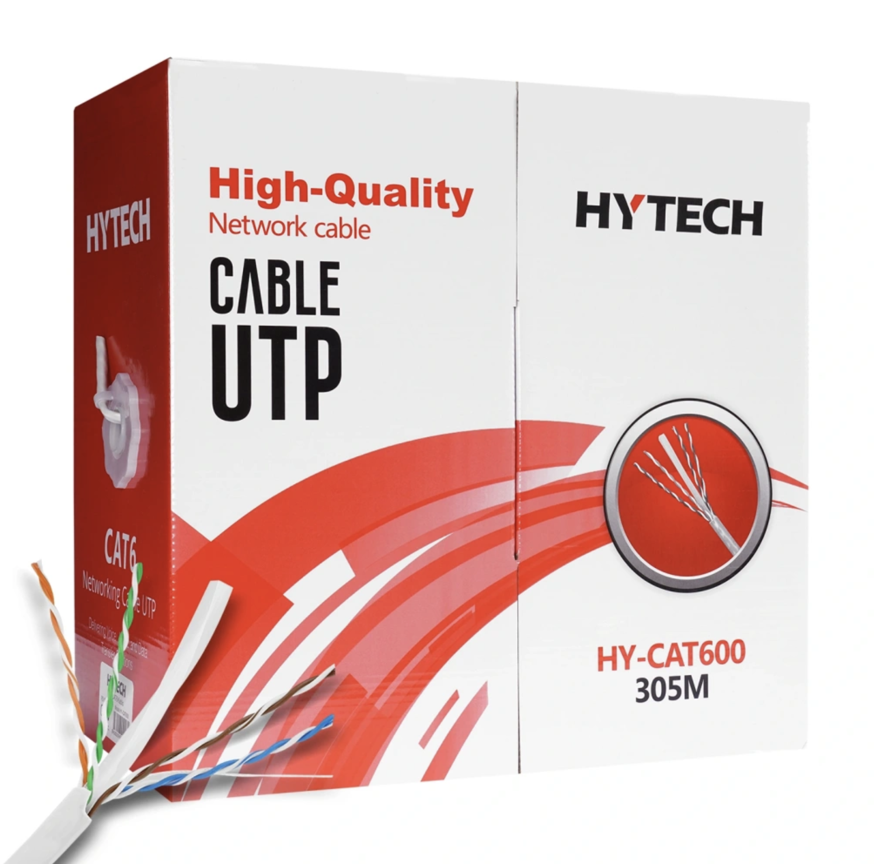 HYTECH HY-CAT600 305 MT UTP CAT6 GRI