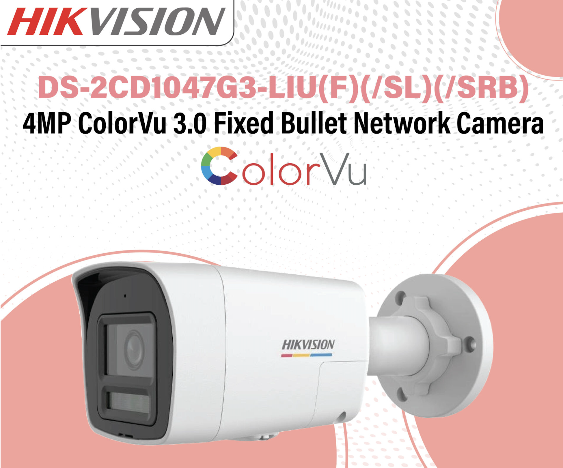 Hikvision DS-2CD1047G3-LIUF 4MP
