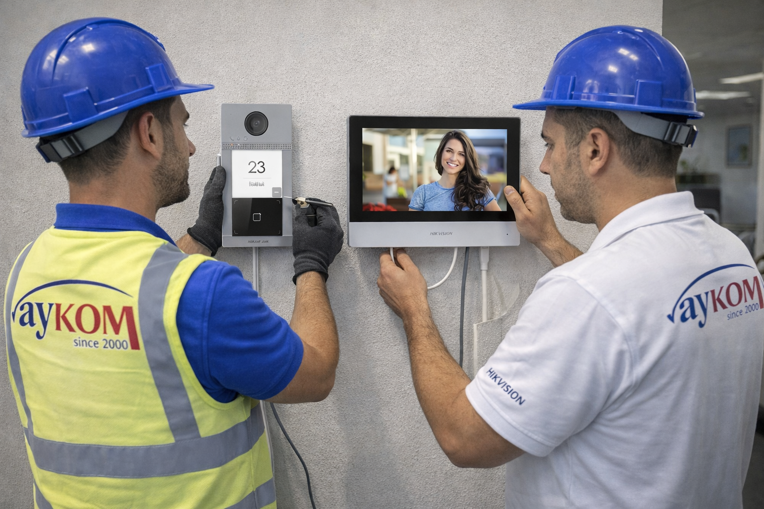 Hikvision DS-KIS604-S(C) IP INTERCOM Kurulumu Nasıl Yapılır 