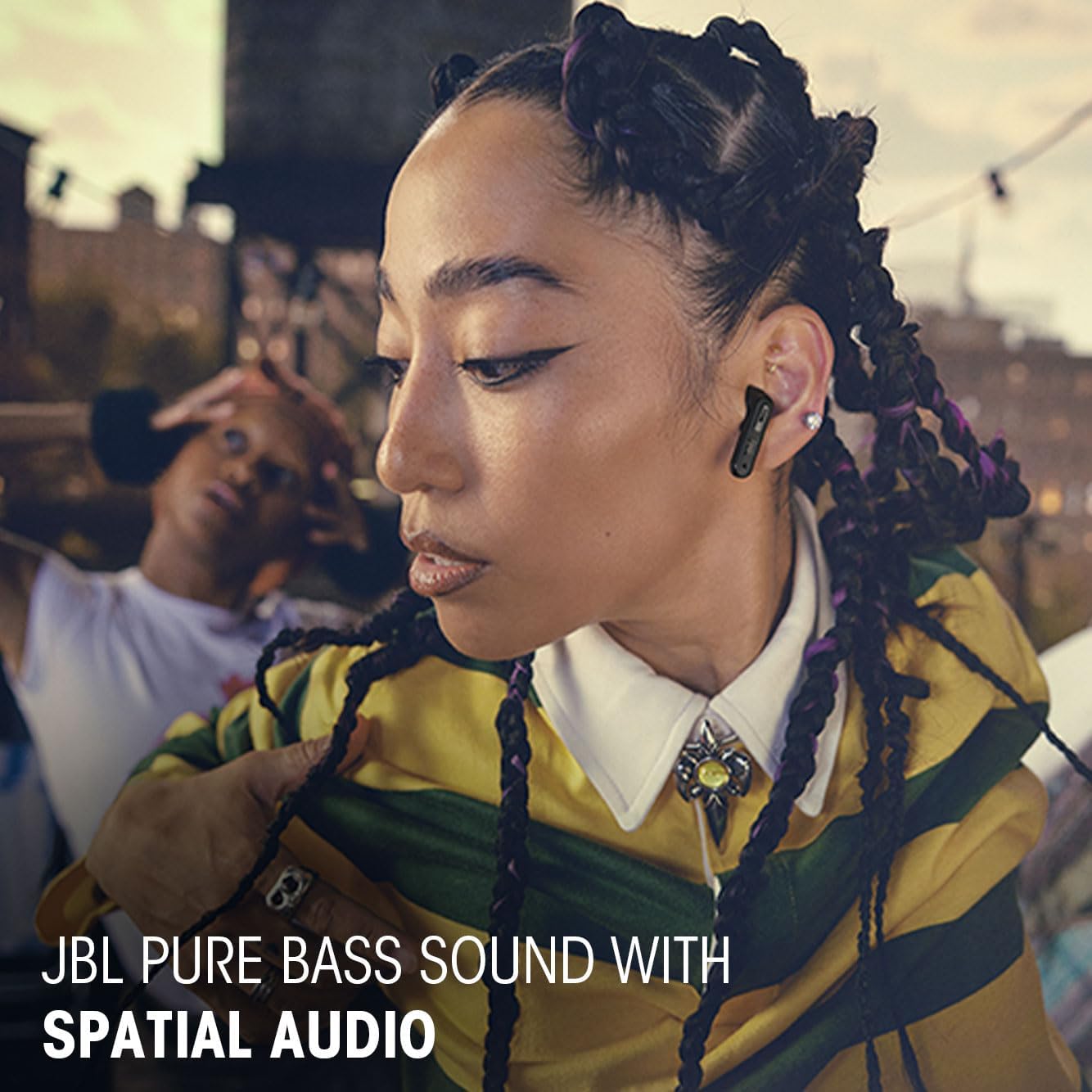 JBL Tune BEAM2 Kulakiçi TWS Kulaklık, Siyah