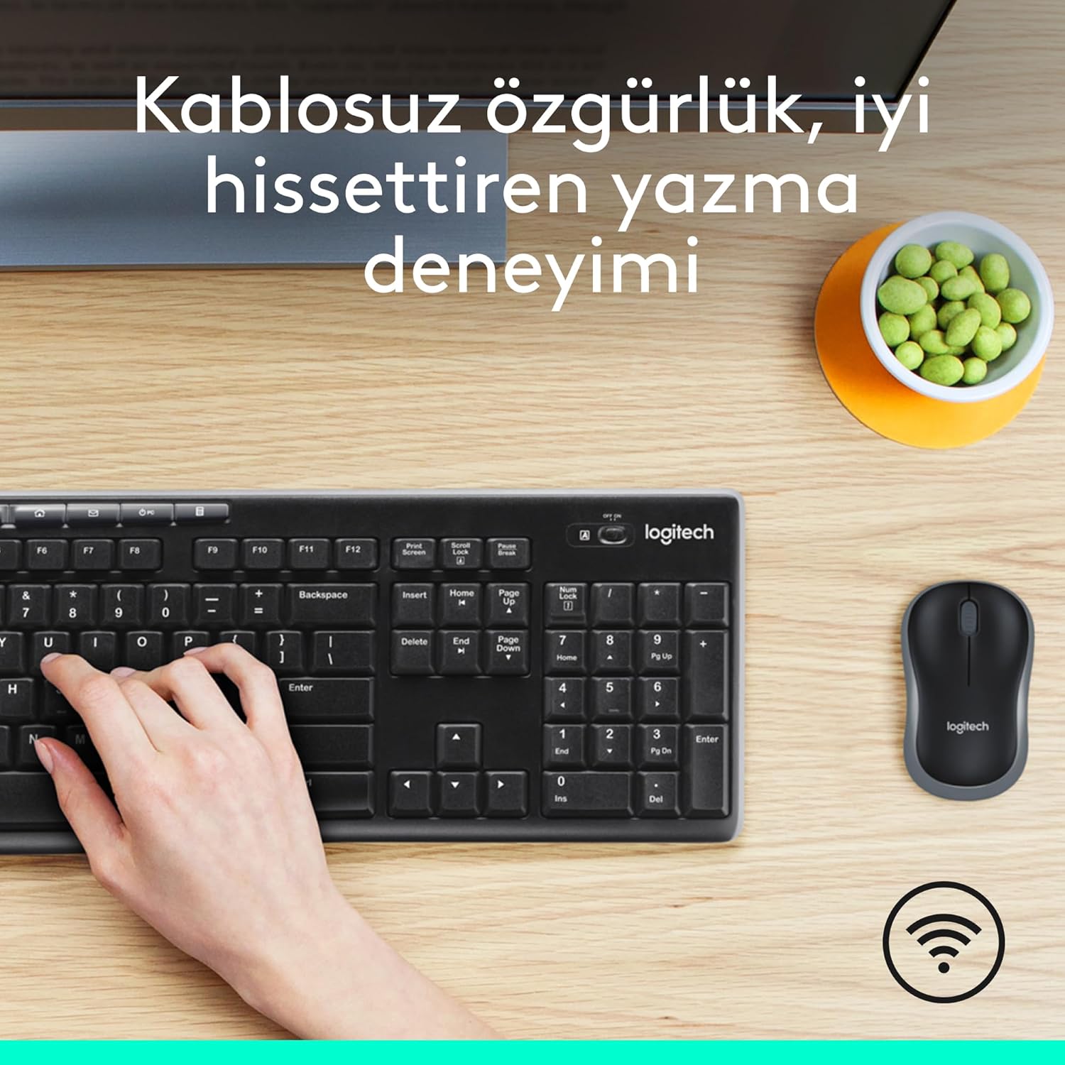 LOGITECH MK270 klavye mouse