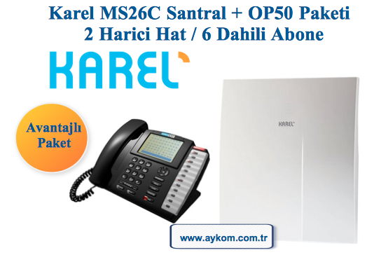 Karel MS26C+OP50 Package
