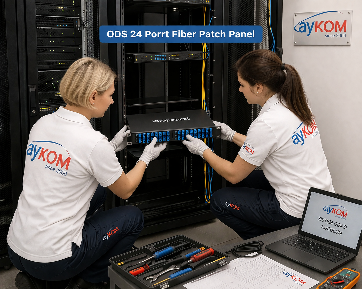 ODS PPR24PSCDX 1U 19'' 24 PORT