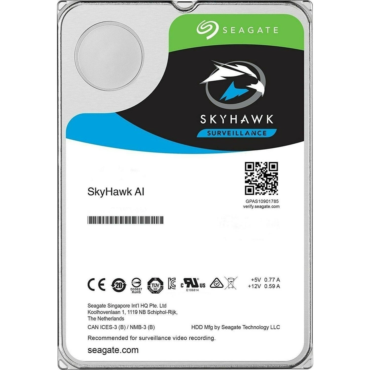 SEAGATE SKYHAWK 10TB hdd fiyat