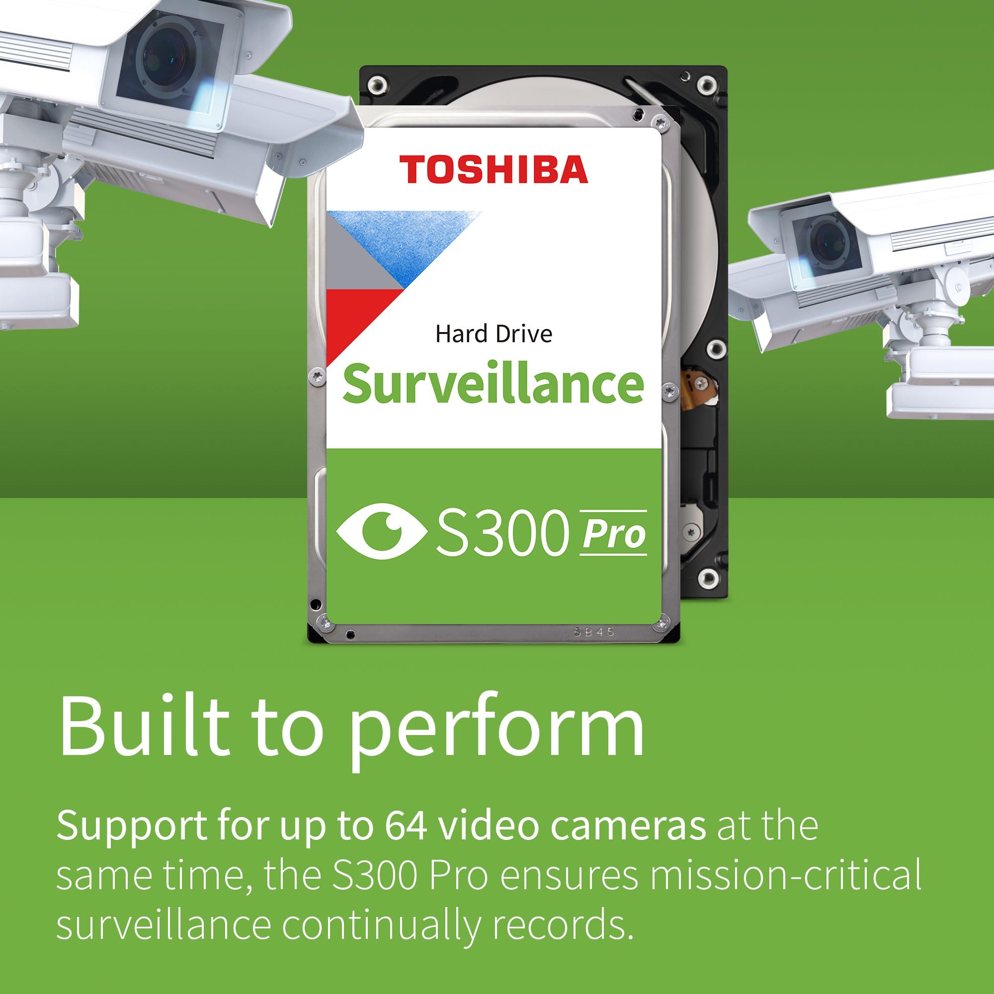 TOSHIBA SURVEILLANCE S300 PRO 8TB 7200RPM 512MB SATA3 6Gbit/sn MD10ADA800V GÜVENLİK HDD fiyat