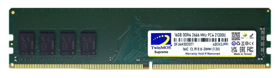 TWINMOS 16GB MDD416GB2666DWO
