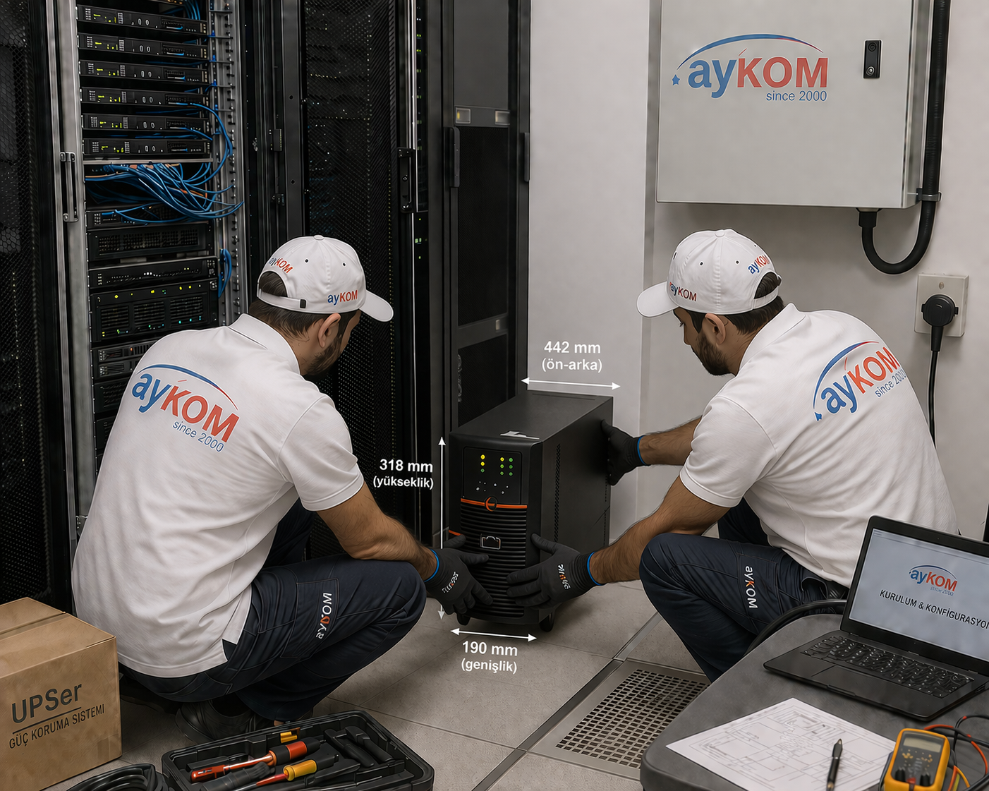 Tunçmatik PowerUP Eco 6KVA UPS