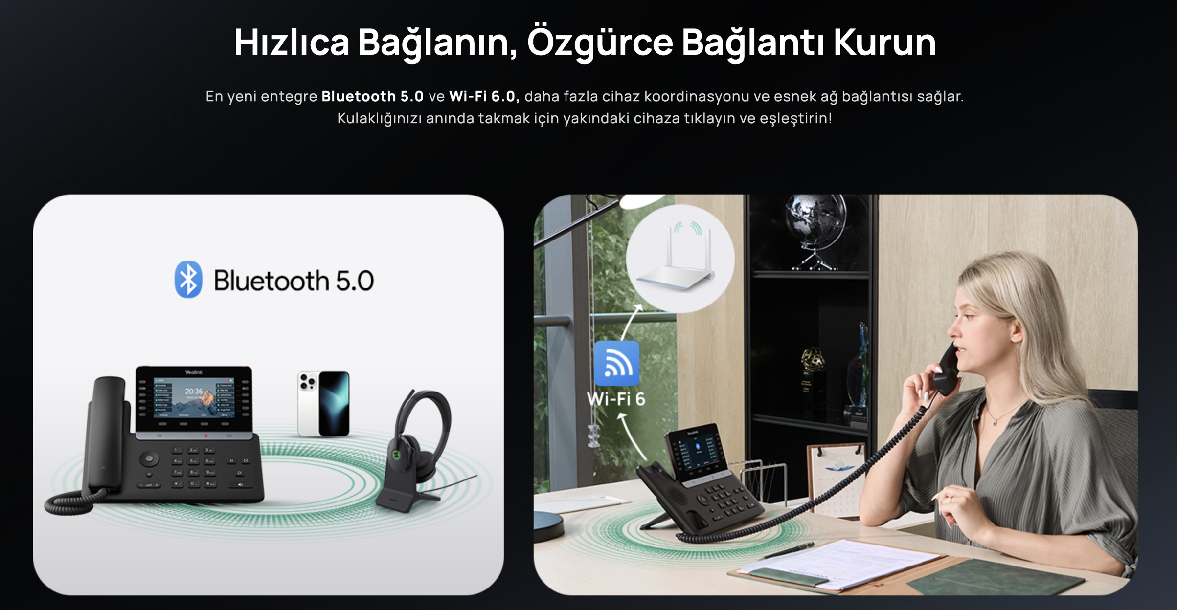 Yealink SIP-T85W IP Telefon