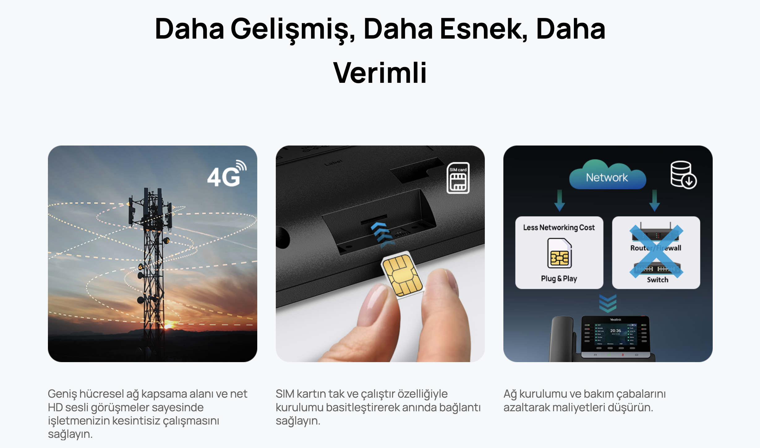 Yealink T74 LTE 4G IP Telefon