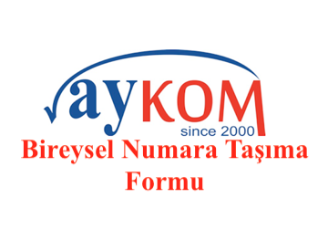 Bireysel taşıma formu