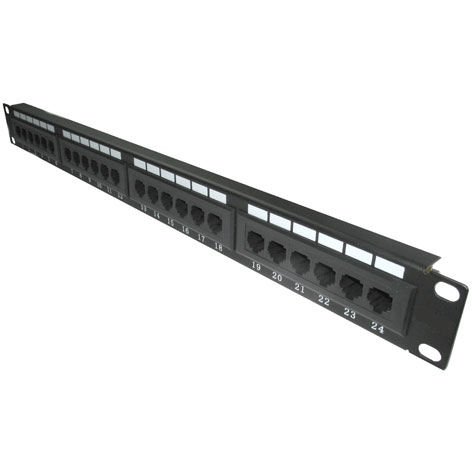 24 Port Cat5E Patch Panel