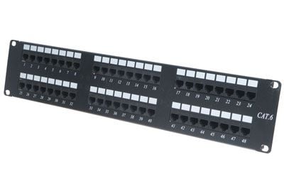 Cat6 48 Port Patch Panel