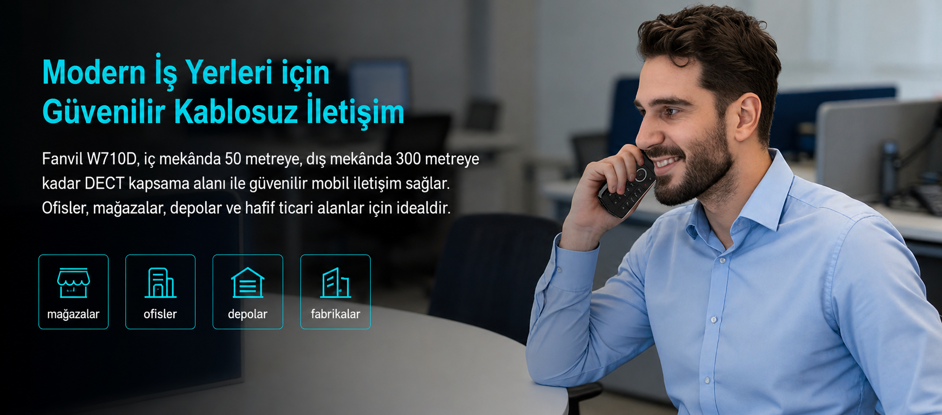 fanvil w710d baz istasyonu