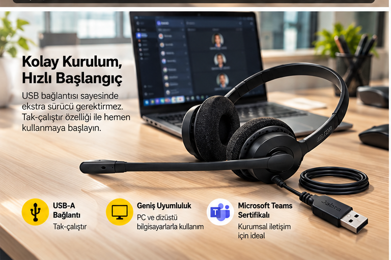 Jabra BIZ 1500 USB Duo MS 1559-0159