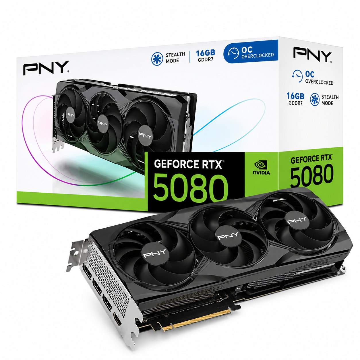 PNY GeForce RTX 5080 OC 16GB GDDR7 VCG508016TFXPB1-O ekran kartı
