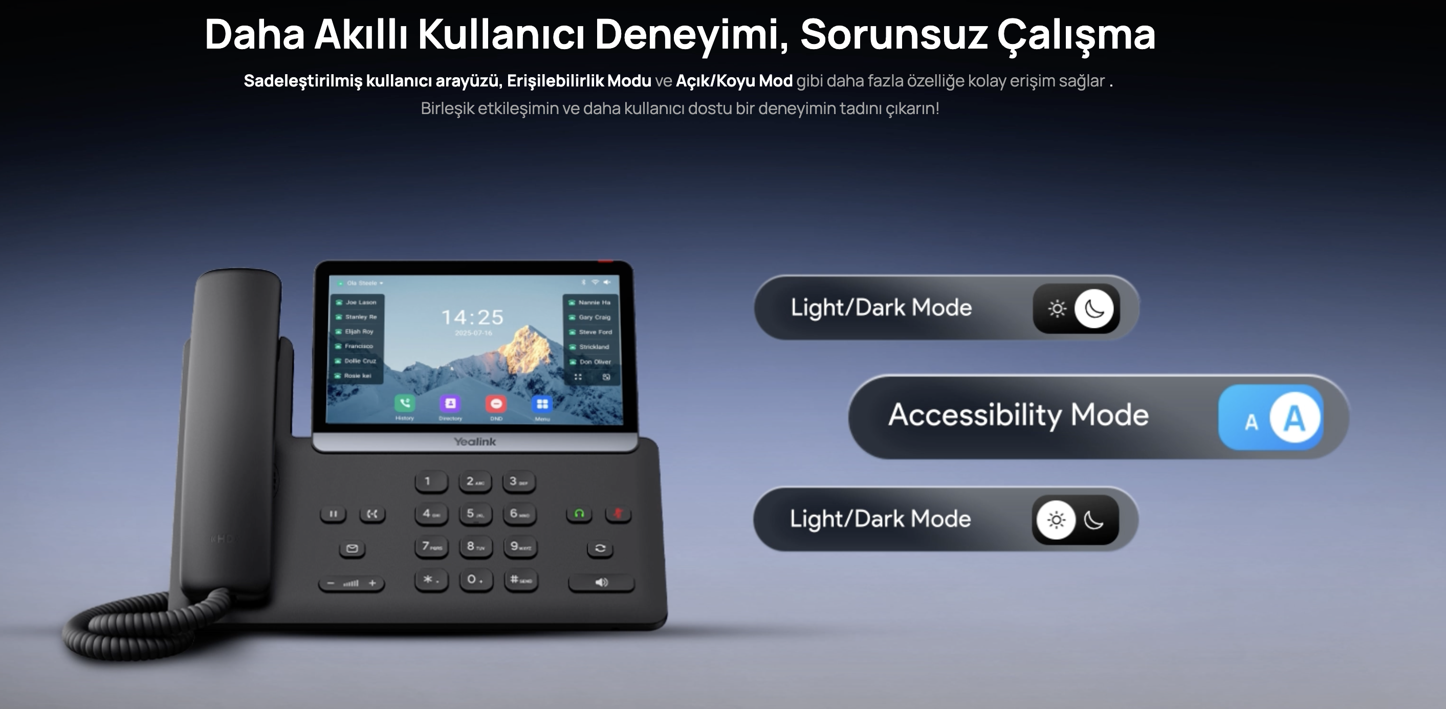 Yealink SIP-T77U IP Telefon fiyat