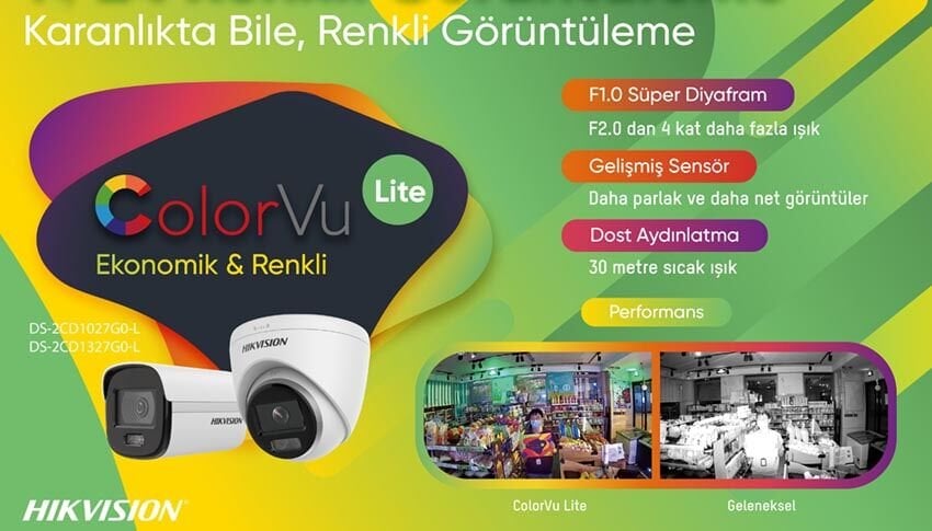 IP Kamerada ColorVu Nedir Hikvision