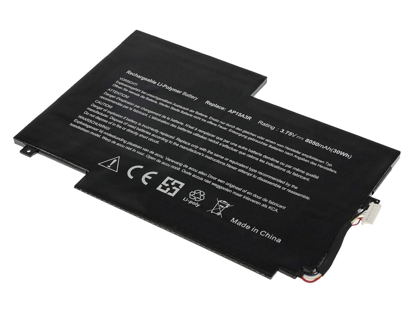 RETRO Acer Aspire SW3-013, AP15A3R Notebook Bataryası