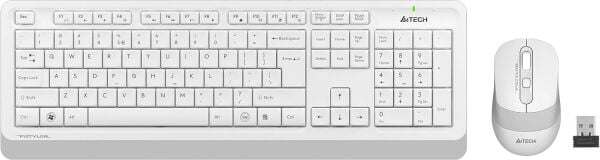A4 TECH FG1010 KABLOSUZ STANDART BEYAZ Q KLAVYE+MOUSE