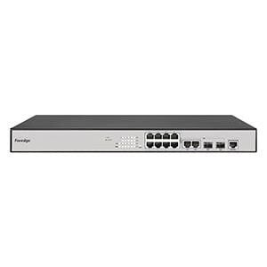 FOREDGE PS3008XGPSH 8 PORT 10/100/1000/2.5G 8 PORT POE 2X10G BAKIR + 2X10G SFP 250W YONETILEBILIR RACK MOUNT SWITCH