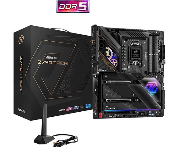 ASROCK ANAKART - 90-MXBJD0-A0UAYZ- Z790 TAICHI