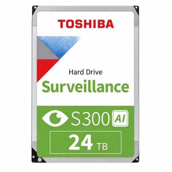 TOSHIBA S300 AI 24TB 7200RPM 1024MB SATA3 MG11ACA24TE-V GÜVENLİK HDD