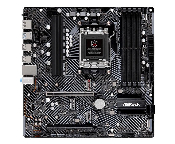 ASROCK ANAKART - 90-MXBK2-A0UAYZ - B650M PG LIGHTN