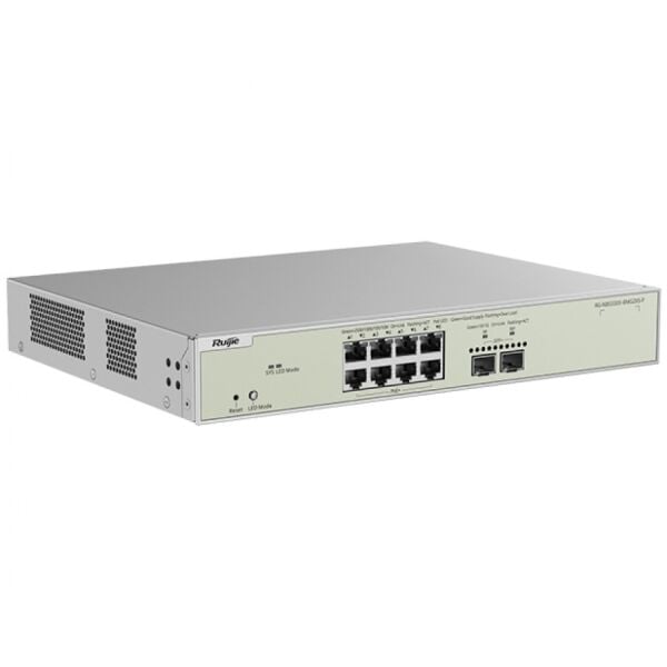 RUIJIE RG-NBS3300-8MG2XS-P 8-Port Muti-Gigabit Layer 2 Switch
