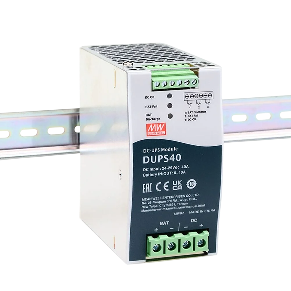 Mean Well MW-DC-UPS40 24V DC UPS Modülü