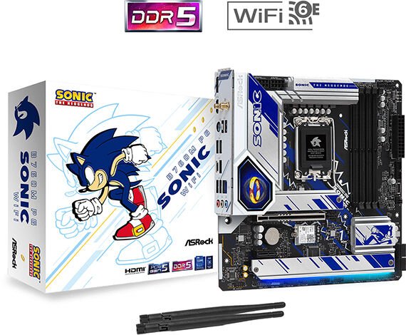 ASROCK ANAKART - 90-MXBKM0-A0UAYZ-B760M PG SNC WF