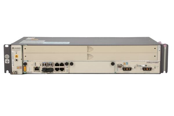 Huawei SmartAX MA5608T GPON OLT, 19 inch 2U height  2 service slots, support EPON, GPON, 10G PON, P2P, xDSL POTS