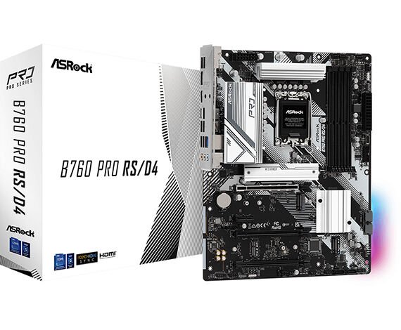 ASROCK ANAKART - 90-MXBL80-A0UAYZ- B760 PRO RS/D4