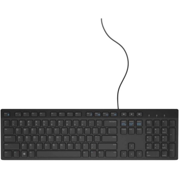 DELL KB216 (580-ADHQ) KABLOLU SİYAH Q-TR KLAVYE