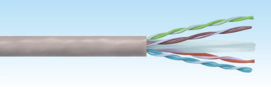HCS H06-00402-DP 500 MT U/UTP CAT6 LS0H GRI 23 AWG %100 BAKIR