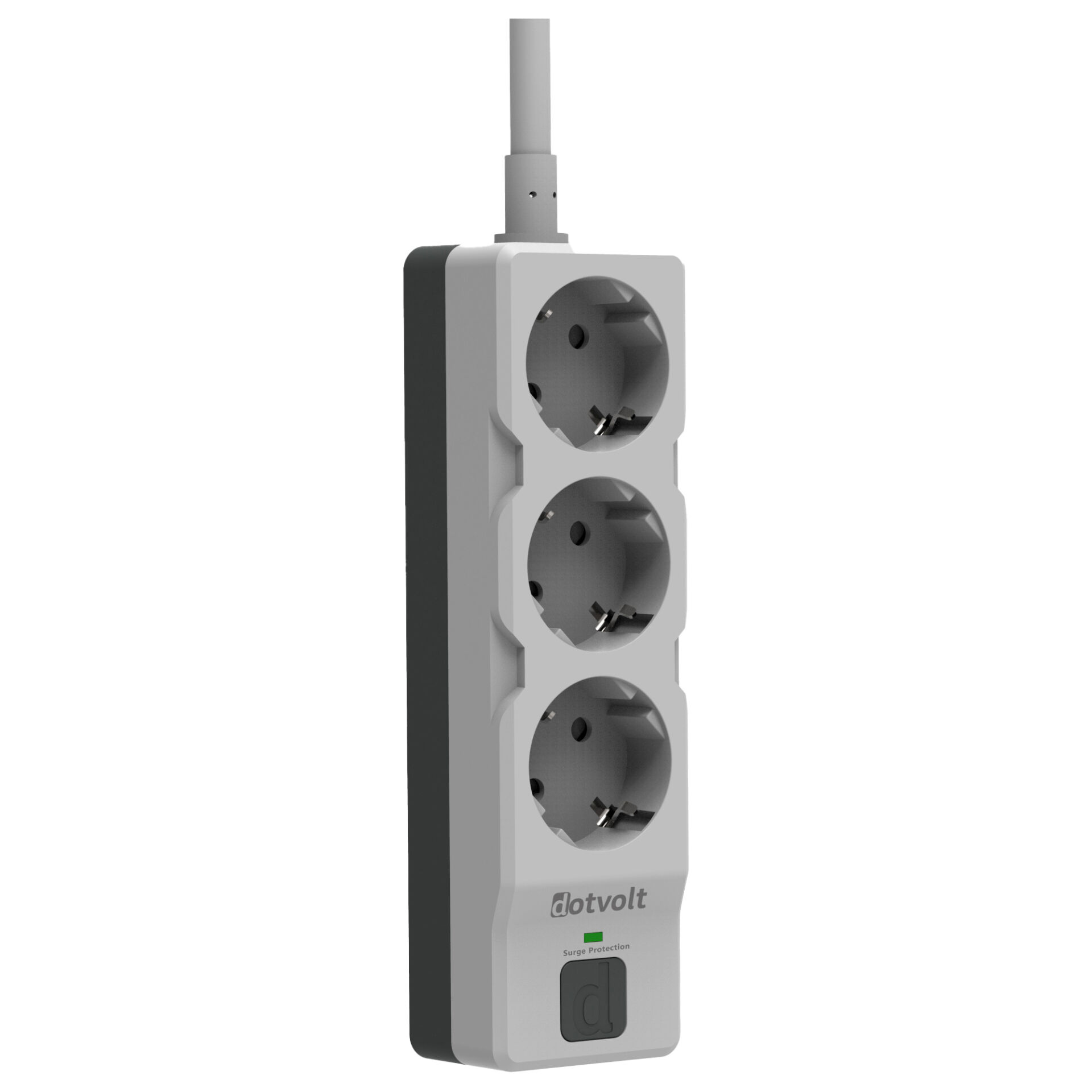 DOTVOLT SURGE HUNTER 1050 JOULES 3'LÜ 1,5M AKIM KORUMALI PRİZ