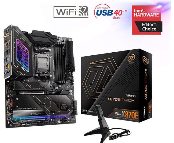 ASROCK ANAKART-90-MXBP90-A0UAYZ-X870E TAICHI