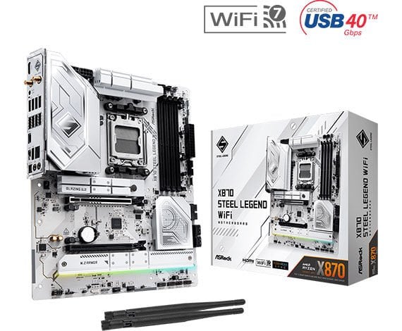 ASROCK ANAKART-90-MXBPJ0-A0UAYZ-X870 STEEL LEGEND
